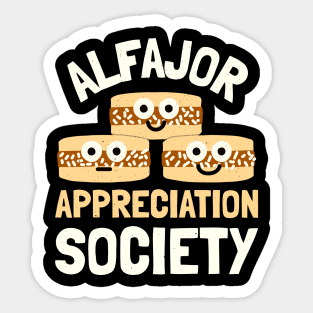 Alfajor Appreciation Society - Alfajores Cookie Sticker